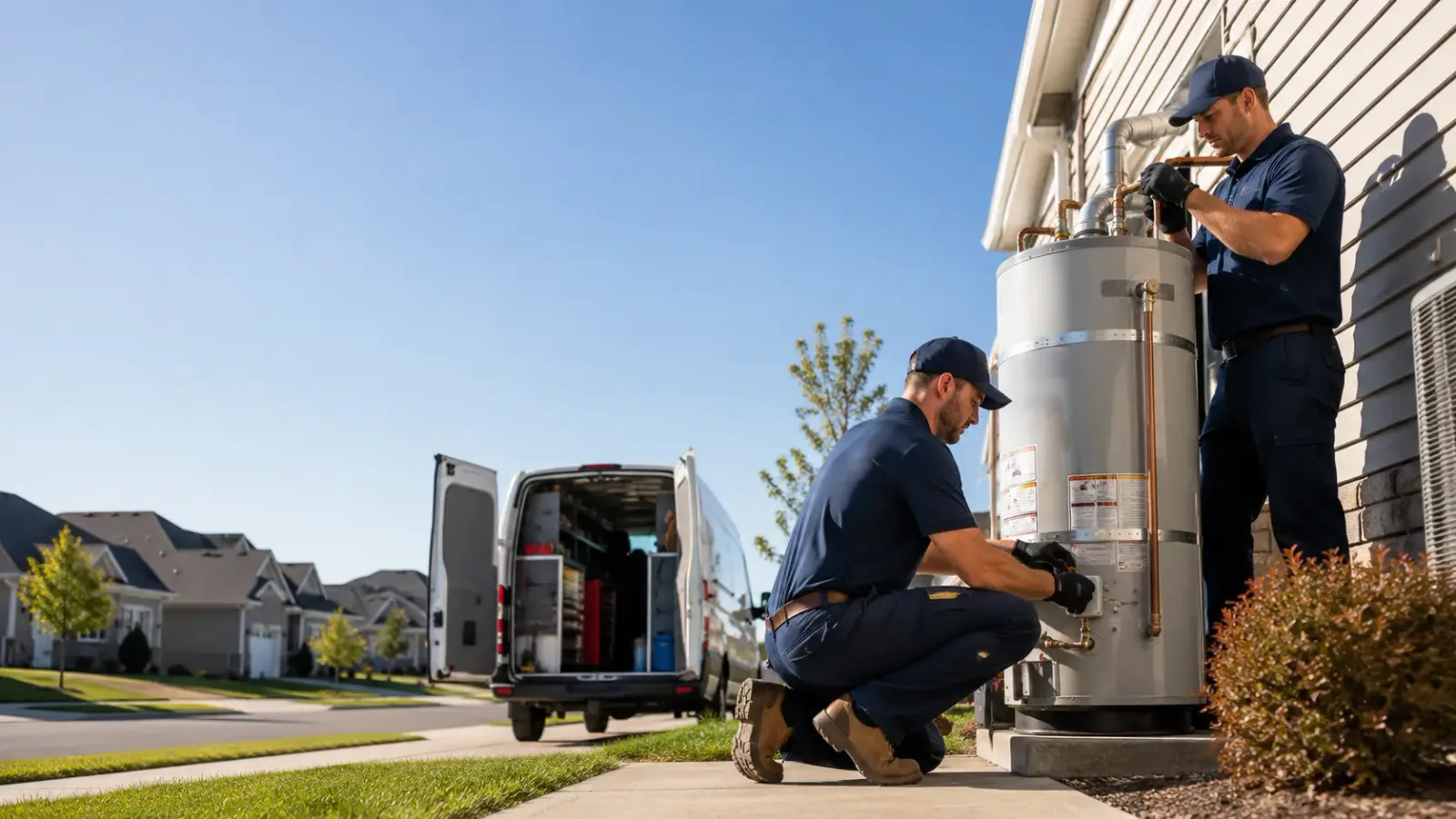 Water Heater Installation in Strong, ME